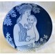 ROYAL COPENHAGEN PLATE – MOTHER'S DAY – MORS DAG 1979 - MOTHER AND CHILD DESIGN (id: SP)
